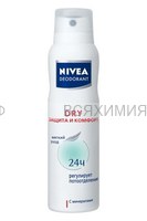 Нивея 81603 ЖЕНСКИЙ дезодорант Спрей Dry/Защита и комфорт 150мл. 6*30