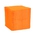 Салфетки бумажные однослойные 24х24 BigPack 400 листов оранжевые (18 БикПаков в упаковке)