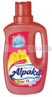 Alpaka Color Жидкость для стирки цветных тканей 1000 мл 3*9