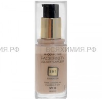 Max Factor Тональная Основа Facefinity All Day Flawless 3-in-1 55 тон beige
